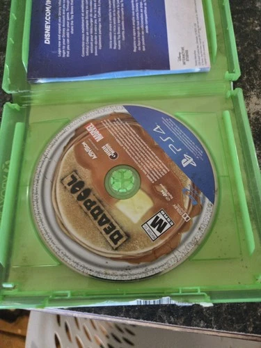 Deadpool (Sony PlayStation 4, 2015) game and case