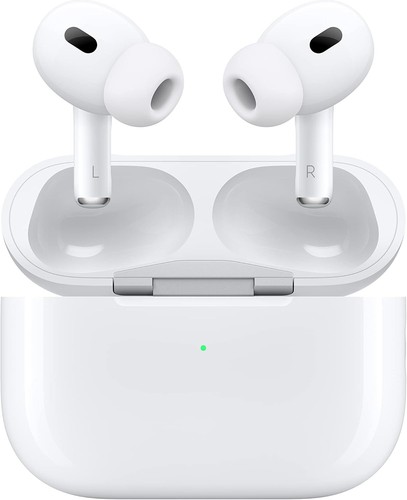 ✅ Apple AirPods Pro (2nd Gen) Wireless Earbuds, Up to 2X More Active Noise Cance - Photo 2 sur 5