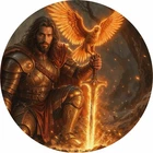 Hayleybug Ember Knight 1 Oz .999 Fine Silver Round 13 Of 15