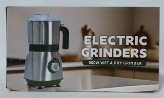 NEW OPEN BOX Faofer QD 118 500W Electric Spice and Nut Grinder Green $85