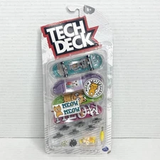 Tech Deck  4-Pack Fingerboard Meow Skateboards & Parts