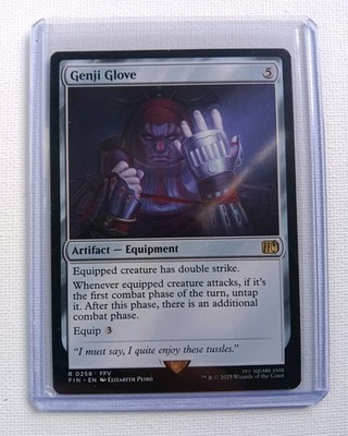 Genji Glove Magic The Gathering Final Fantasy NM