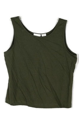 Worthington Essentials Green Women's Sleeveless Tank 1X 024