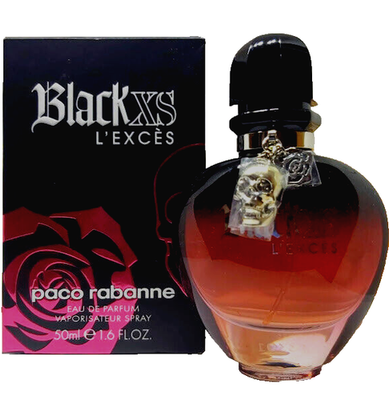 ❤️ PACO RABANNE FOR WOMAN,Black XS L'EXCES,EAU DE PARFUM ,1.7