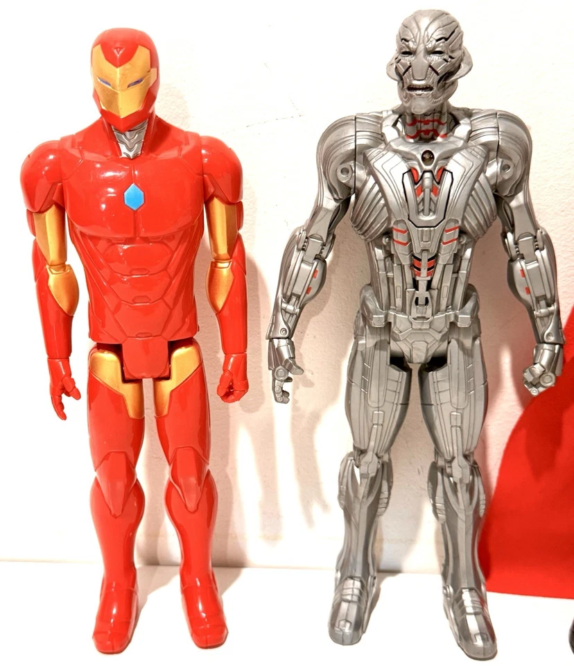 Marvel Figure Bundle Hasbro Iron Man Thor Ultron Black Panther Ant-Man Lot - image 3 of 4