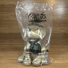 Raising Cane s Dog Puppy 2025 Plush Golden 28th Birthday Cane Gold NEW Sealed 2