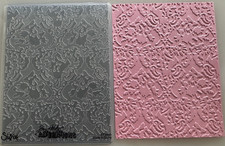 Sizzle Jim Holtz Alterations Embossing Folder "Damask"