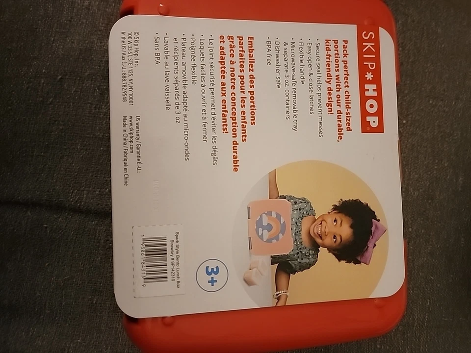 Fiambrera Bento Skip Hop Spark Style sin BPA Foto 3 de 4