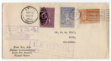 Philippines Basketball Baseball Tennis 1934 Games Air Mail FDC Cover US McKinley