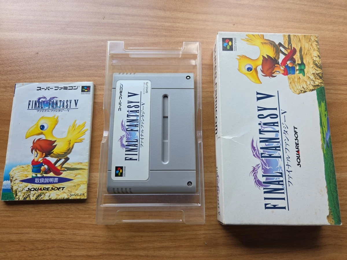 FINAL FANTASY V スーパーファミコン Amazon.com: Final Fantasy V ~ SUPER FAMICOM ~ (Japanese Import