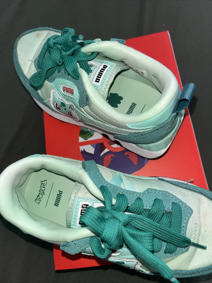 Zapatillas PUMA Rider FV Bulbasaur Talla 12.5c EE. UU. Foto 3 de 4