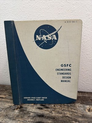 1960s NASA GSFC Engineering Standards Design Manual binder