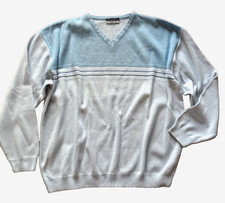 Herren Pullover Gr.50 Blau langarm NEU