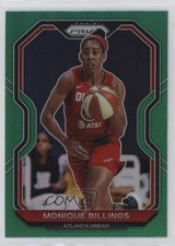 2021 Panini Prizm WNBA Green Prizm Monique Billings #5 1c49