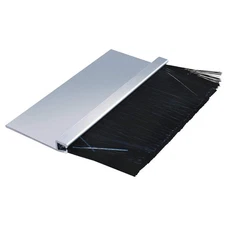 AMERICAN GARAGE DOOR SUPPLY BPS33-14 Brush Seal,Polyprop,3 in L,14 ft W,Black 36