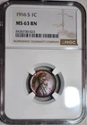 NGC MS-63 BN 1916-S Lincoln Cent, Superbly Struck, Frosty, PQ specimen!
