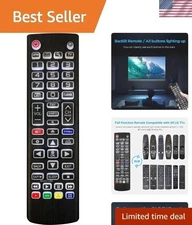 Replacement Backlit Remote Control for LG Smart TV, for LG LCD LED HD UHD