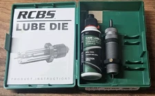 RCBS Lube Die #1 with Lube Item #87551 - New Old Stock 