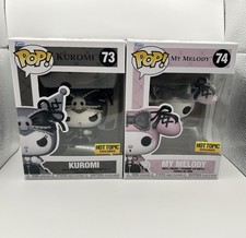 Funko Pop Sanrio Kuromi 73 My Melody 74 Lolita Hot Topic Exclusive Bundle Set
