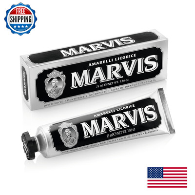 Marvis Amarelli Licorice Toothpaste 3.86 Oz 8004395110513
