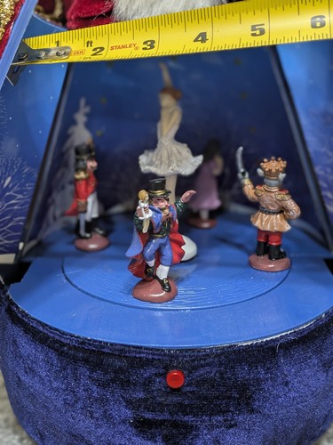 NOT WORKING: Vintage Musical & Animated 19” Nutcracker Scenic Ballerina 1990’s - Picture 7 of 12