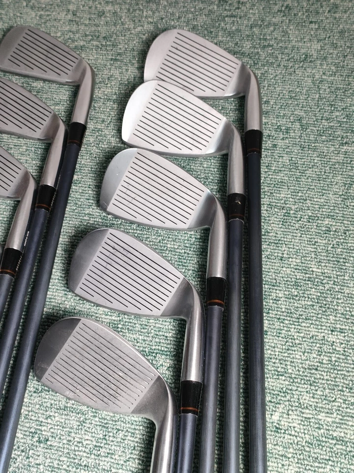 Used Lefty HONMA LB-606 NEW H&F Irons #3-10.11.Sw  R-1 Flex - Image 3 of 4