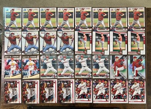GRIFFIN CANNING Huge Lot of 32 RCs! Inserts, Refractor, Etc. Great Mix! METS