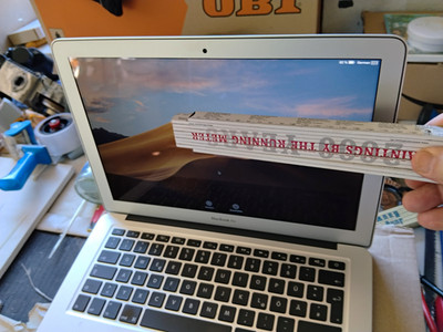 Apple MacBook Air 13,3 Zoll Notebook/Laptop Intel Core i5 5. Gen Silber
