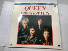 Queen - Greatest Flix Laserdisc Laser disc - RARE