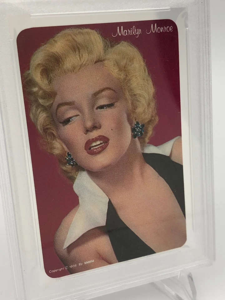 MARILYN MONROE Playing Card 1956 NMMM JACK OF DIAMONDS graded RARE PSA GEM MT 10 - Image 3 of 4