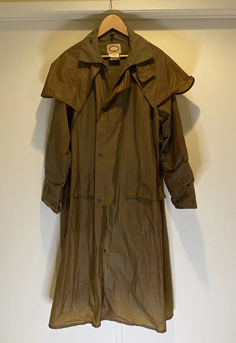 Vintage 80s Banana Republic Duster Jacket Men s Medium Pre Gap Tag