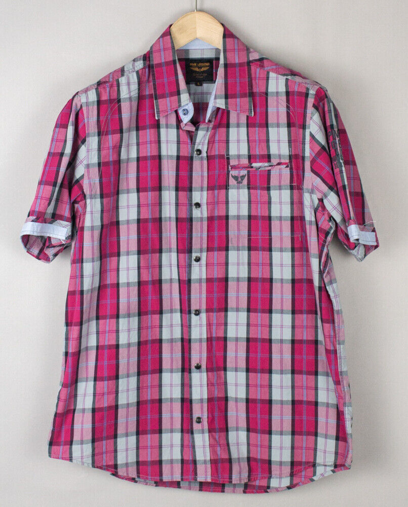 Pme Legend Men's P5Is 13234 Short Sleeve Casual Shirt Size L