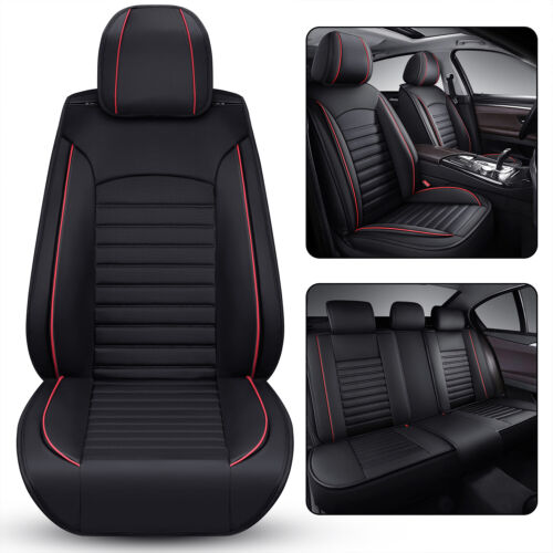 For Volkswagen VW Jetta GLI Car Seat Cover Full Set/Front Cushion Deluxe Leather - Picture 20 of 23