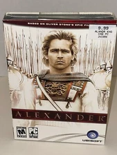 Alexander the game Ubisoft PC 2004 BRAND NEW SEALED NTSC CIB NIB MEDIUM BOX