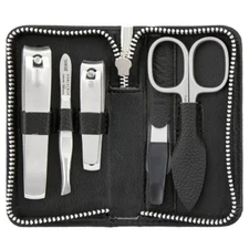 Zohl Mens Nail Clippers Leather Set M Sonnenschein Manicure Kit Tools Made in Ge