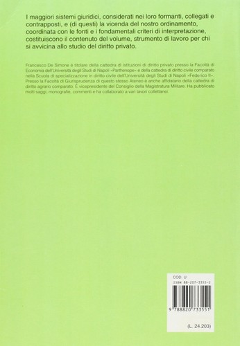 F. DE SIMONE LEZIONI INTRODUTTIVE ALLO STUDIO DEL DIRITTO PRIVATO LIGUORI 2001 - Imagen 2 de 2