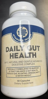Attainable Healing Daily Gut Health, Safe, Natural and Gentle Advanced Digestive