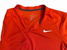 Nike Golf Slim Fit Dri-Fit Red Polo Men's XL
