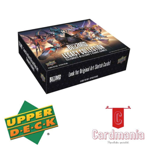 2023 Upper Deck Blizzard Entertainment Trading Cards Hobby Box (Display of 20) - Foto 1 di 2
