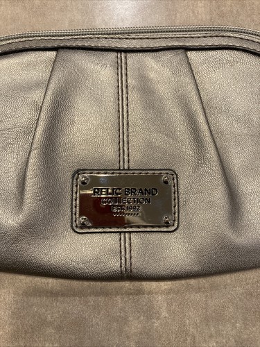 Relic~Wristlet Or Clutch, Zipper Closure; Metallic Look, Silver/Gold, NWOT! - 第 6/12 張圖片