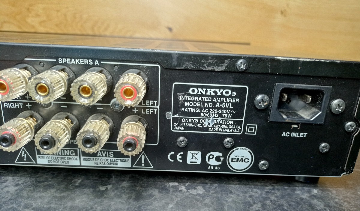 ［動作品］Onkyo A-5VL Onkyo A-5VL Dual Mono Amplifier | DAC | Phono | Audio |HiFi