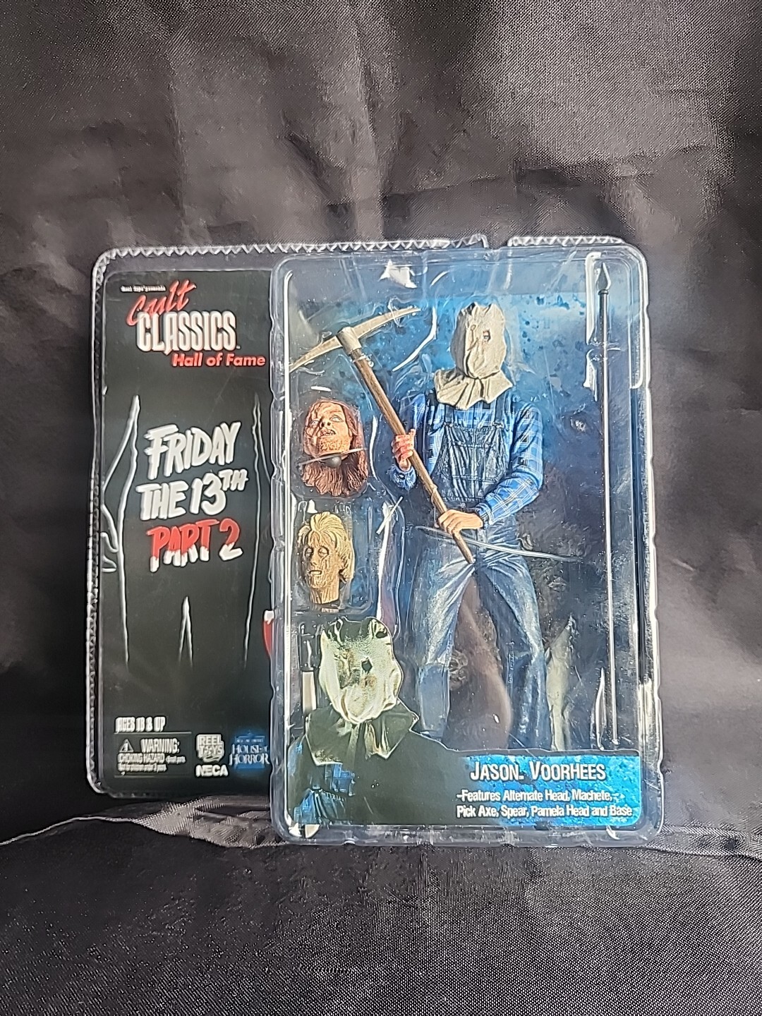 NECA Cult Classics Hall Of Fame Friday the 13th Part 2 Jason Voorhees Figure NEW