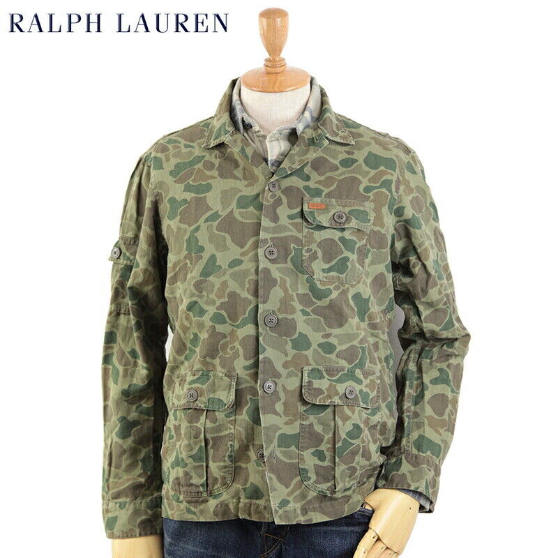 Polo Ralph Lauren Camouflage Hunting Light Jacket Coat