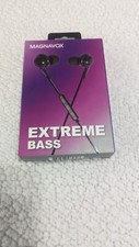 Magnavox Mhp4857 In Ear Silicone Ear Buds Extreme Bass- Music Sound Earbuds