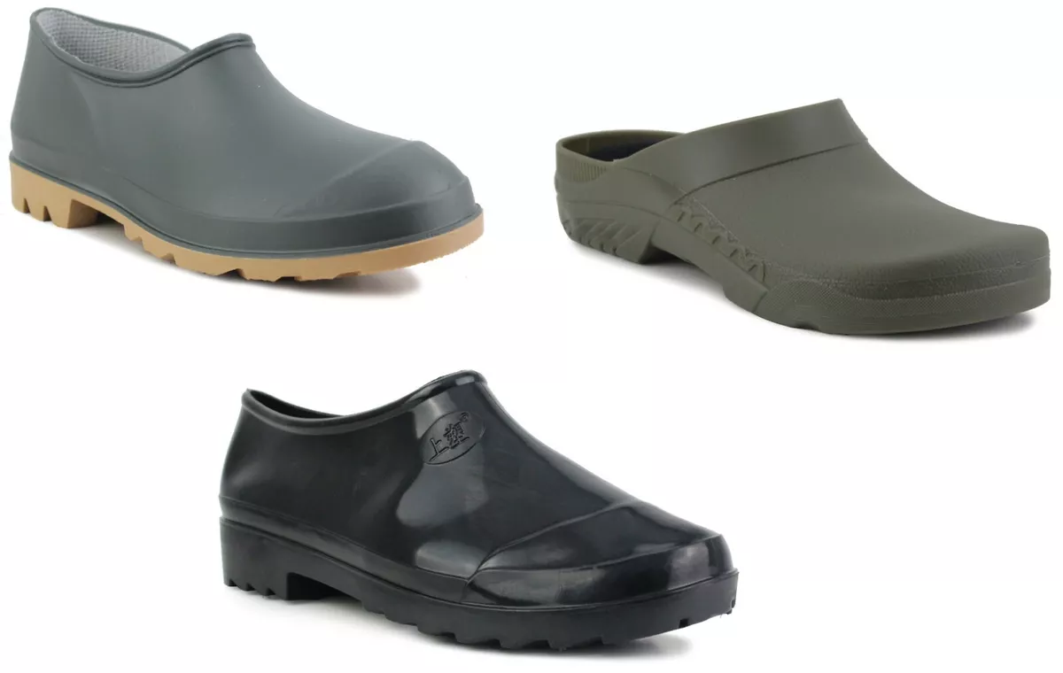 Mens waterproof top clogs