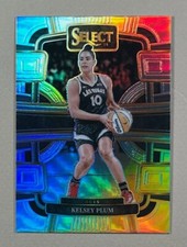 Kelsey Plum - 2024 Panini Select WNBA - Silver Prizm-#75 Las Vegas Aces