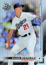 Walker Buehler Bowman Platinum 2019 Baseball Card #35