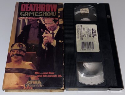 DEATHROW GAMESHOW 1988 VHS RARE OOP Mark Pirro Comedy Horror Media Crown CULT