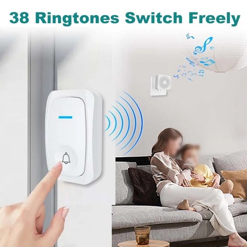 Reliable USB Wireless Doorbell with Long Range and Customization Options - Picture 12 of 12