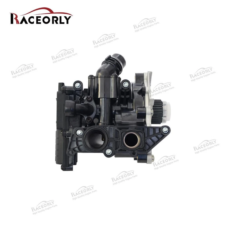 RACEORLY Water Pump Assembly For VW Passat Golf GTI JETTA Audi A3 A4 A6 Q5 2.0 - Image 3 of 4